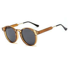 Load image into Gallery viewer, Retro Round Sunglasses Men Brand Design