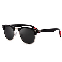Load image into Gallery viewer, Classic Half Metal Polarized Sunglasses Men